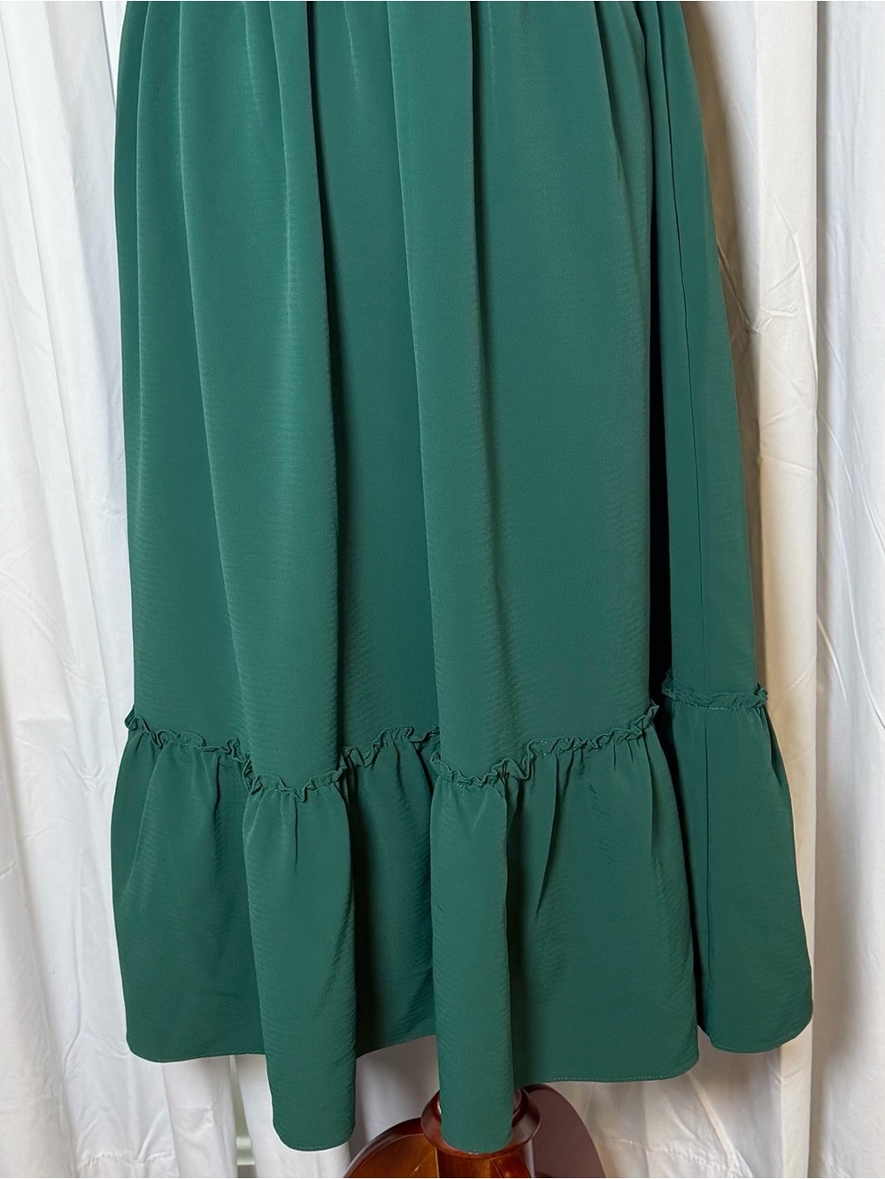 Hill House Home Louisa Nap Dress Medium NWOT Botanical Garden Green Midi Pockets - Picture 10 of 12